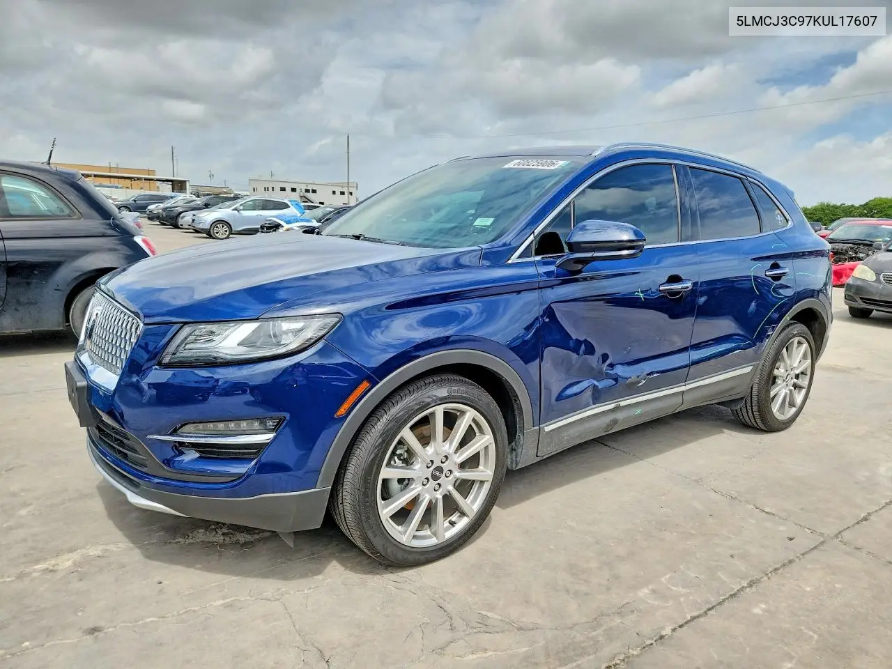 2019 Lincoln Mkc Reserve VIN: 5LMCJ3C97KUL17607 Lot: 60825906