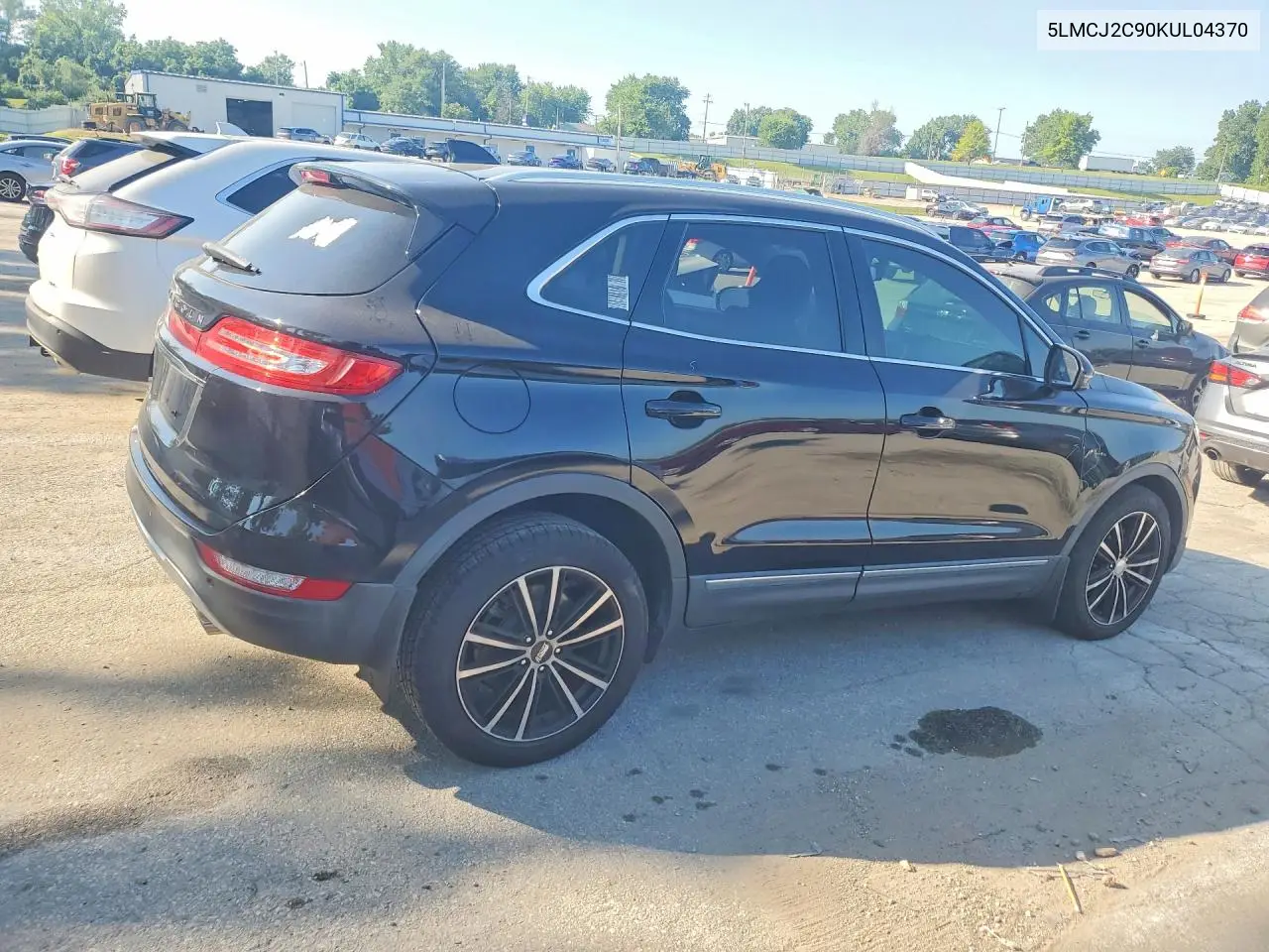 2019 Lincoln Mkc Select VIN: 5LMCJ2C90KUL04370 Lot: 60880536