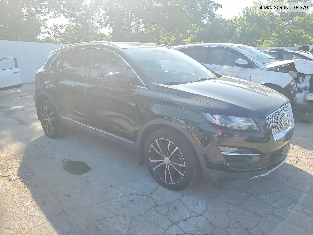 2019 Lincoln Mkc Select VIN: 5LMCJ2C90KUL04370 Lot: 60880536