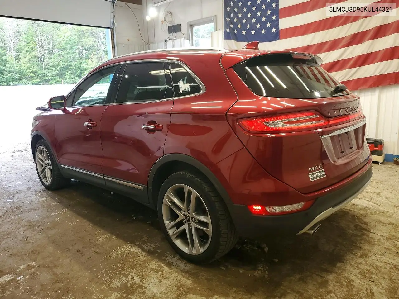 2019 Lincoln Mkc Reserve VIN: 5LMCJ3D95KUL44321 Lot: 60954366