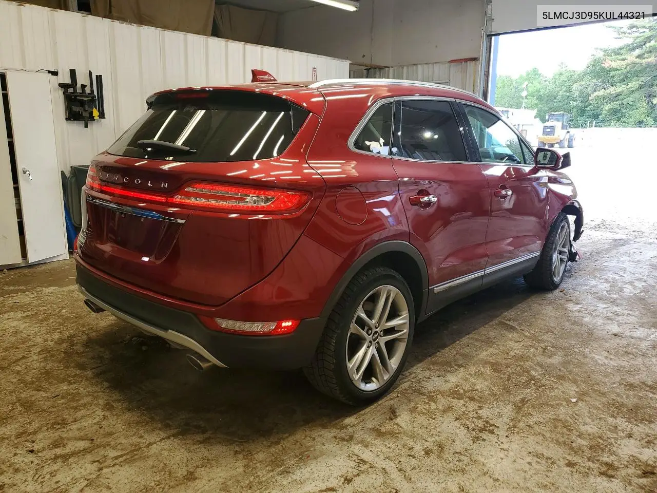 2019 Lincoln Mkc Reserve VIN: 5LMCJ3D95KUL44321 Lot: 60954366