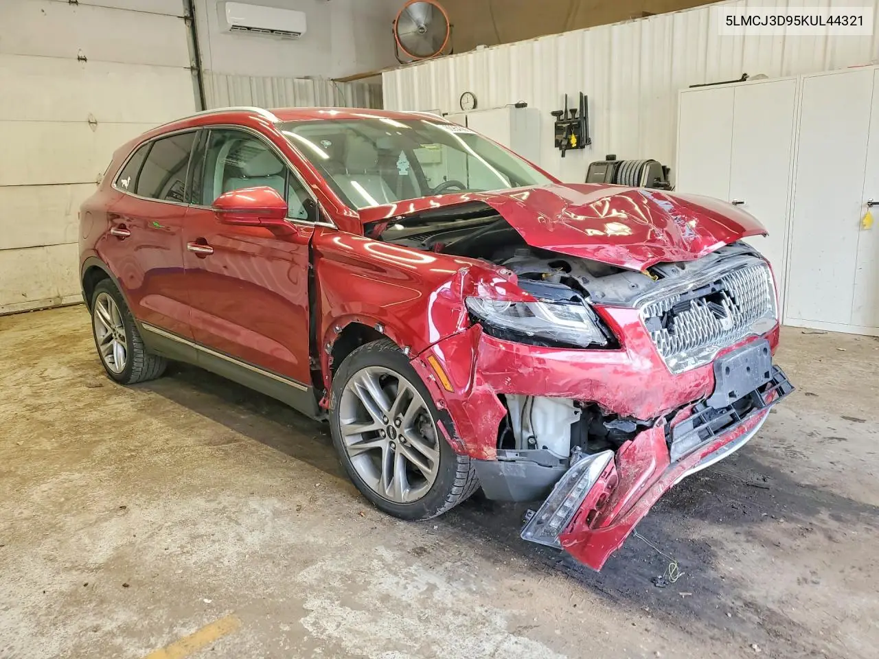 2019 Lincoln Mkc Reserve VIN: 5LMCJ3D95KUL44321 Lot: 60954366