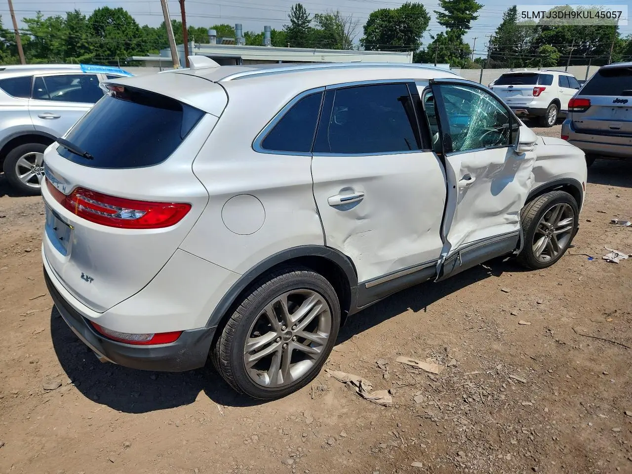2019 Lincoln Mkc Reserve VIN: 5LMTJ3DH9KUL45057 Lot: 61134886
