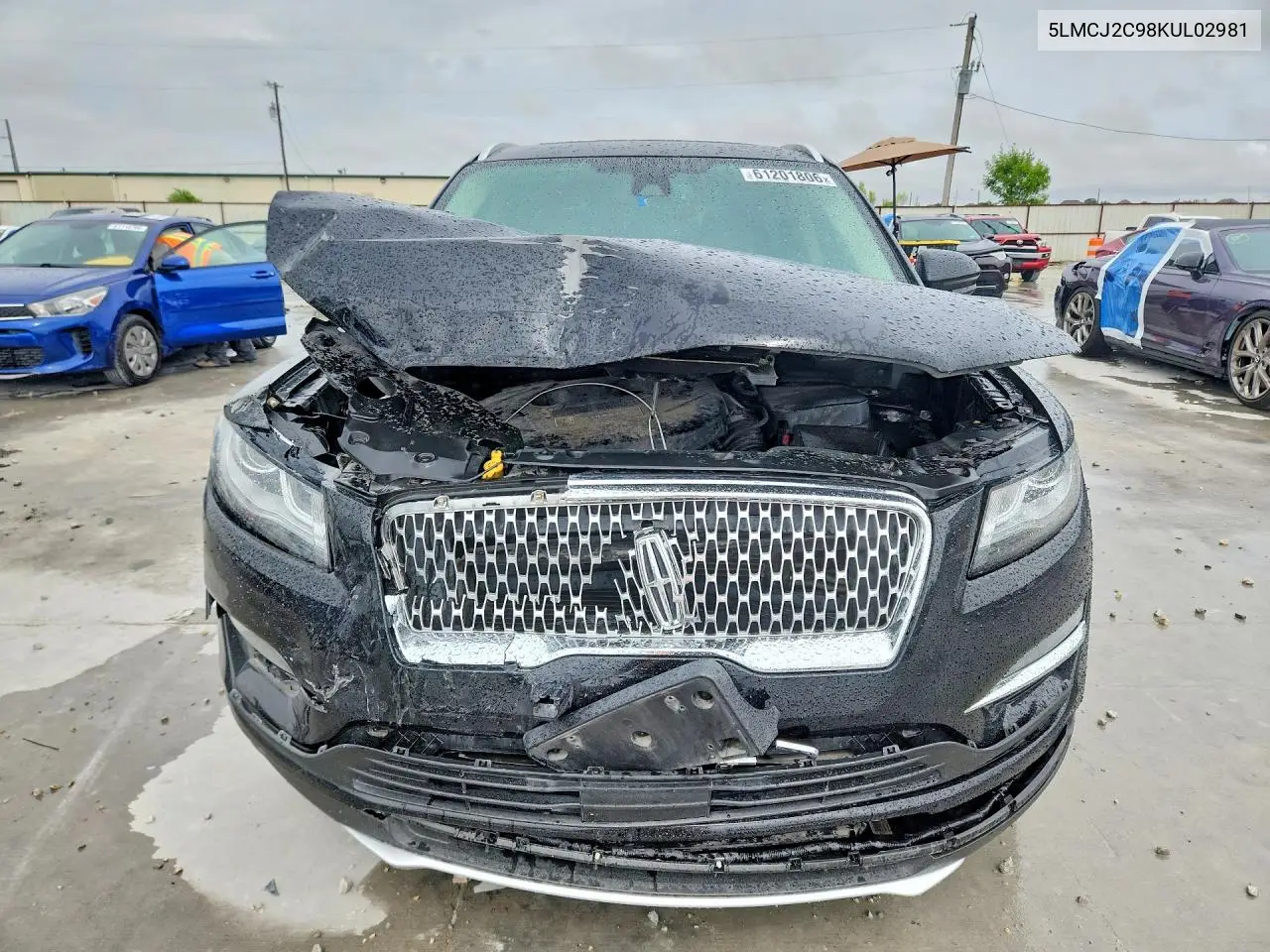 2019 Lincoln Mkc Select VIN: 5LMCJ2C98KUL02981 Lot: 61201806