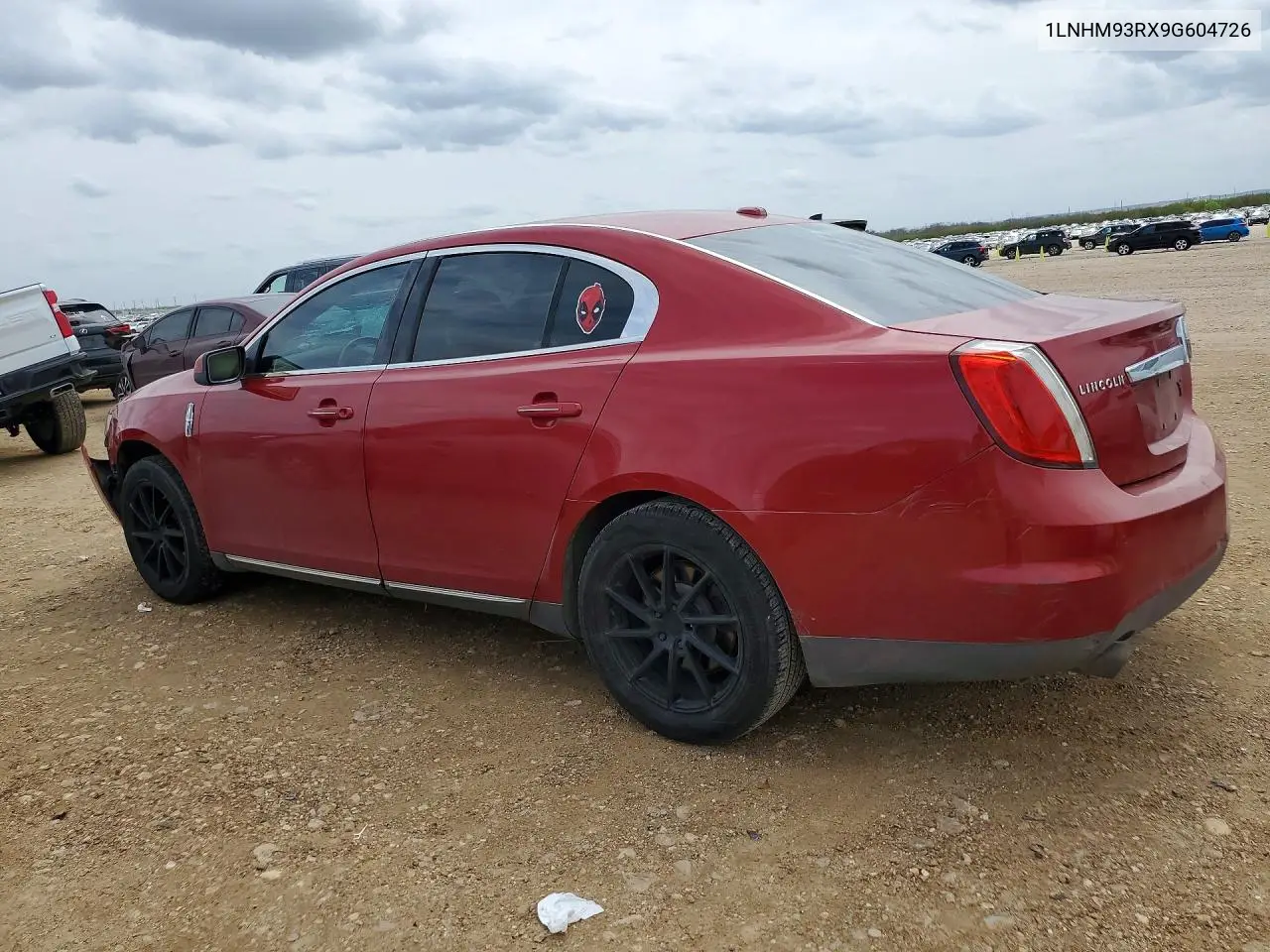2009 Lincoln Mks VIN: 1LNHM93RX9G604726 Lot: 41926916