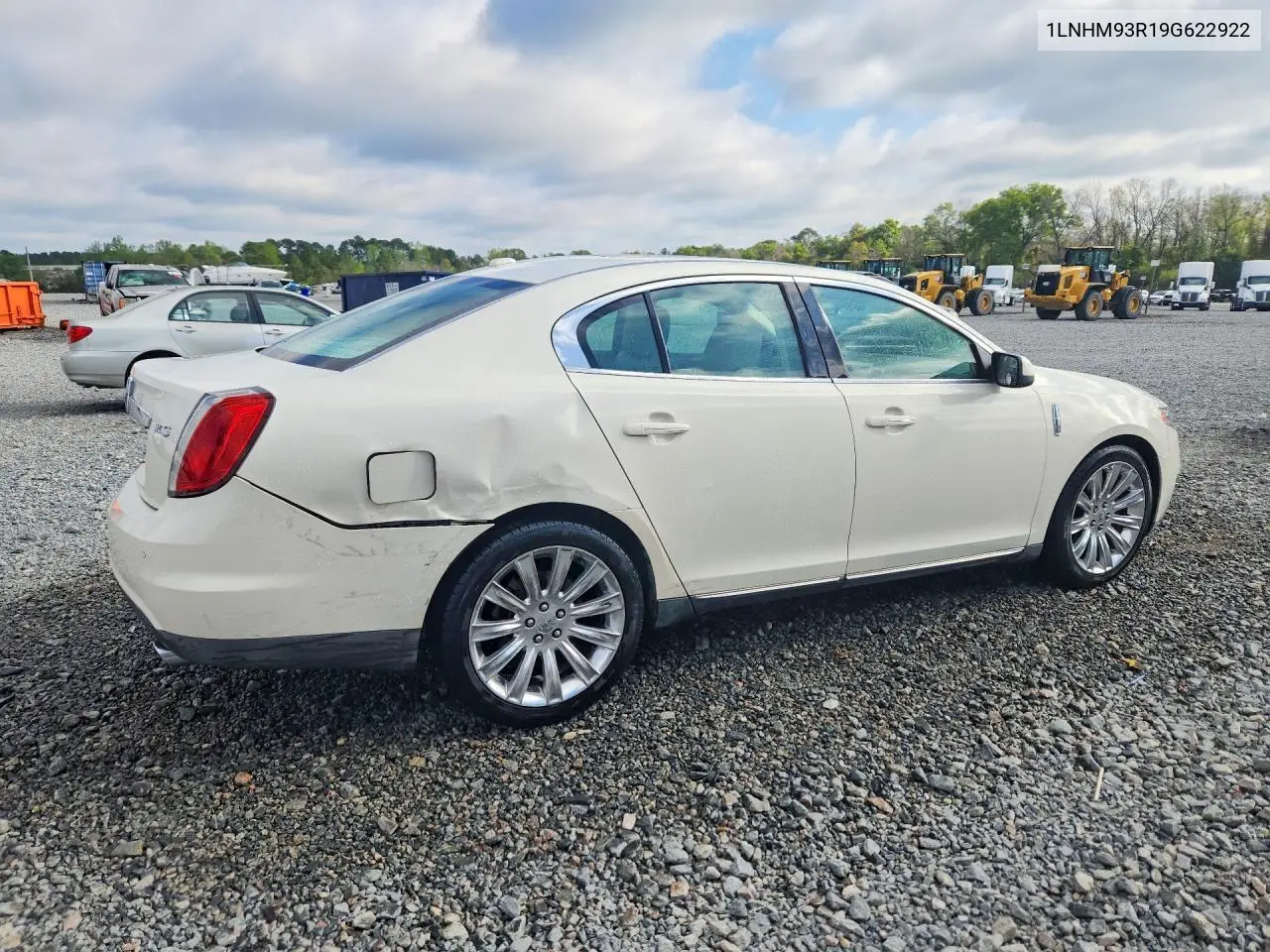 2009 Lincoln Mks VIN: 1LNHM93R19G622922 Lot: 47169966