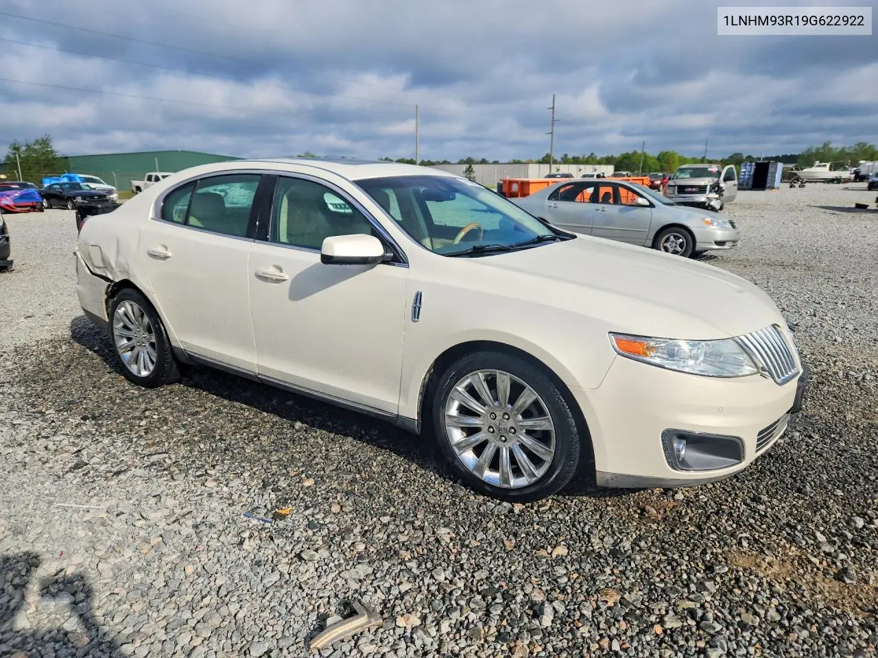 2009 Lincoln Mks VIN: 1LNHM93R19G622922 Lot: 47169966