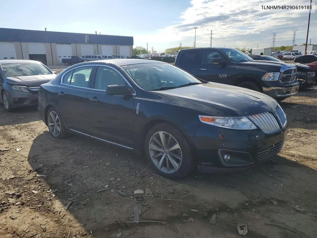 2009 Lincoln Mks VIN: 1LNHM94R29G619185 Lot: 52899526