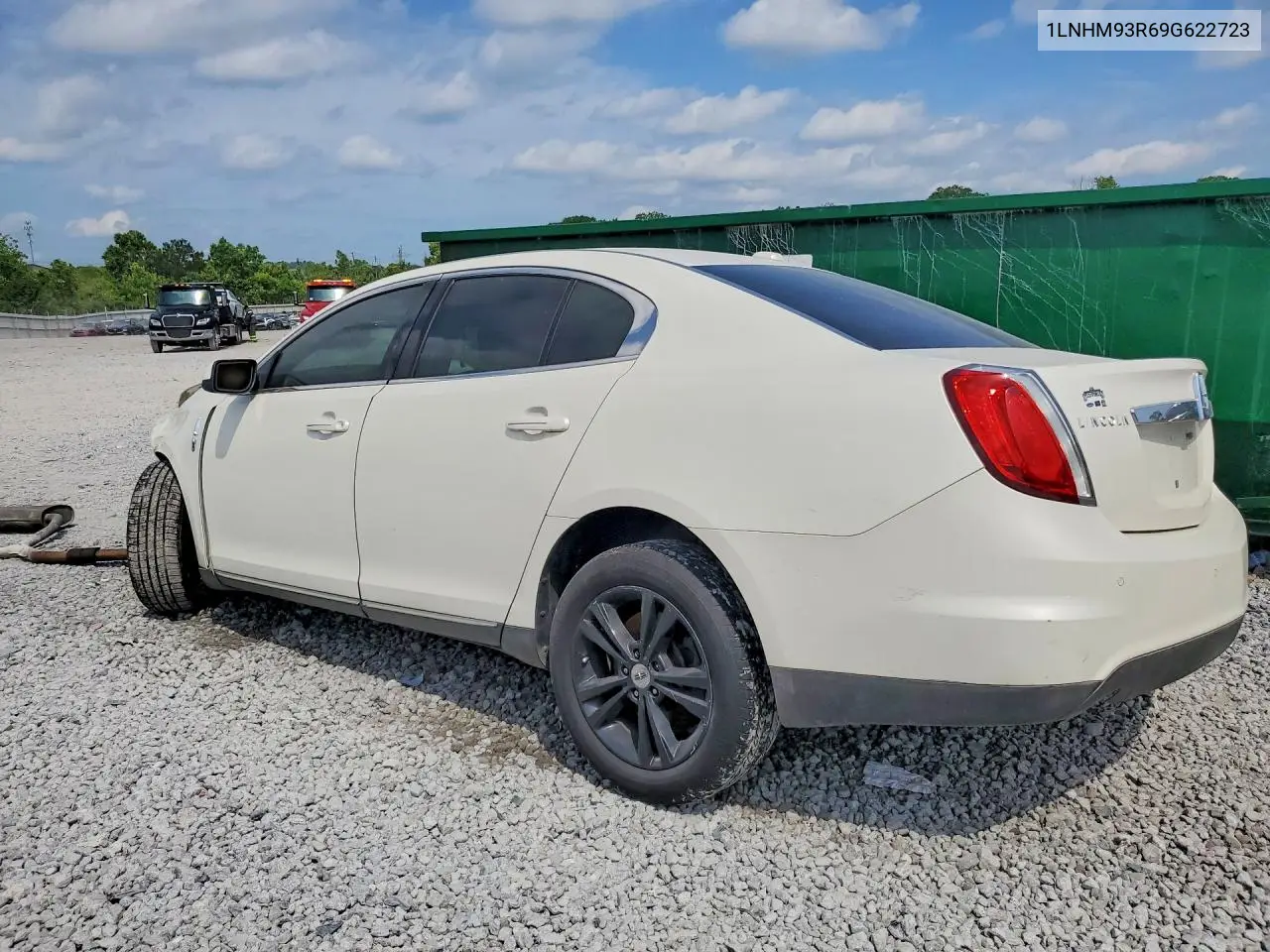 2009 Lincoln Mks VIN: 1LNHM93R69G622723 Lot: 54099856