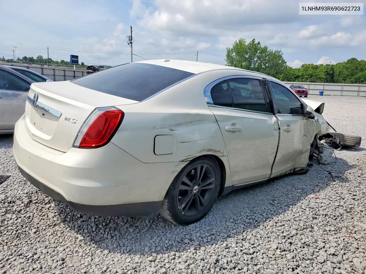 2009 Lincoln Mks VIN: 1LNHM93R69G622723 Lot: 54099856