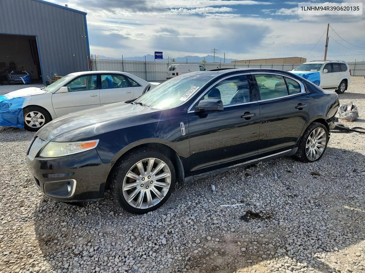 2009 Lincoln Mks VIN: 1LNHM94R39G620135 Lot: 58765706