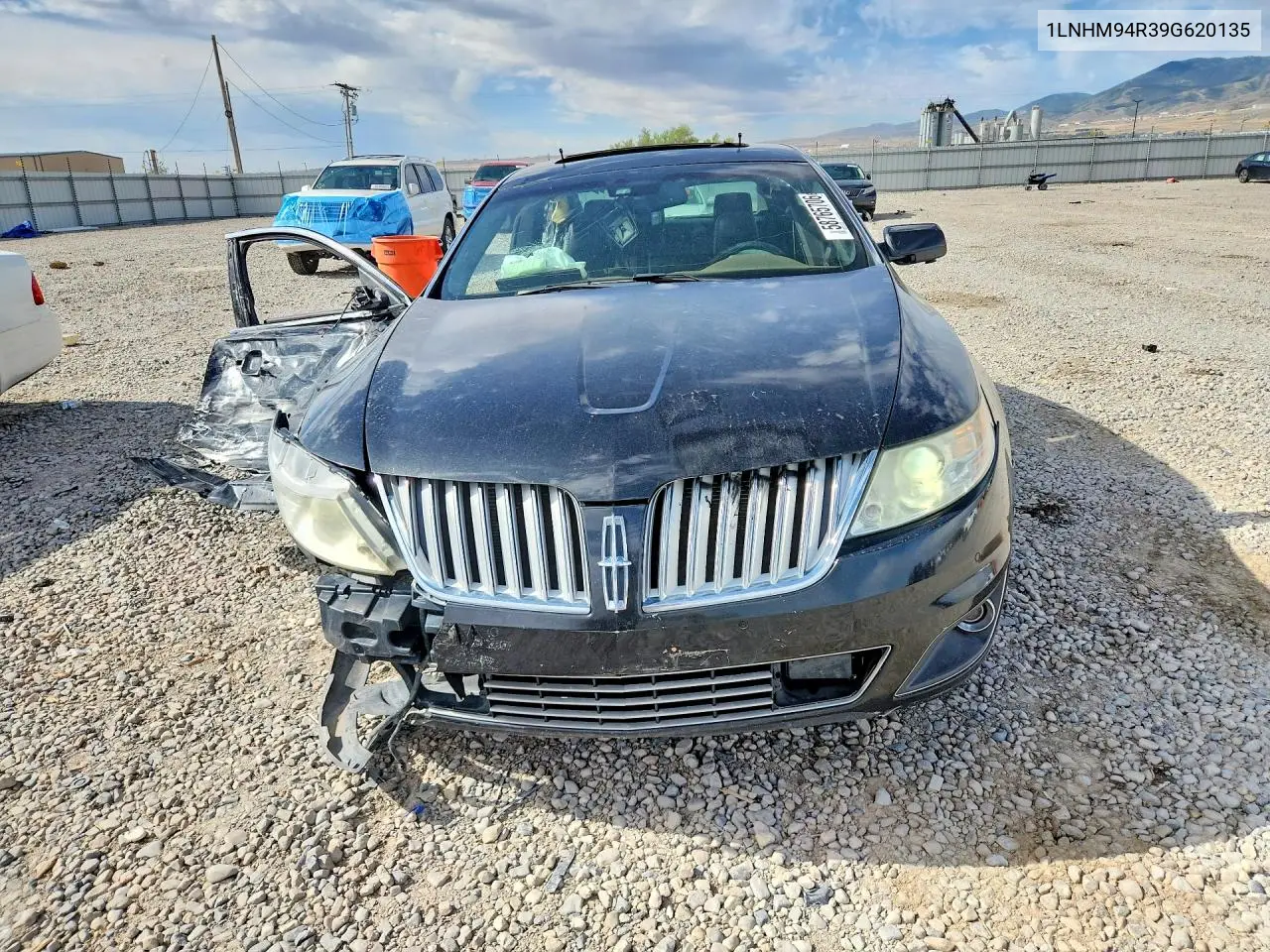 2009 Lincoln Mks VIN: 1LNHM94R39G620135 Lot: 58765706