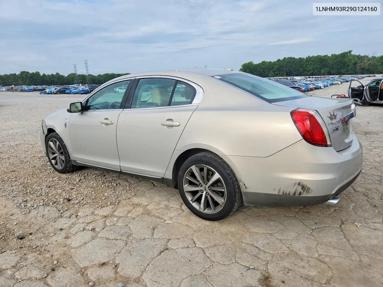2009 Lincoln Mks VIN: 1LNHM93R29G612416 Lot: 58911376