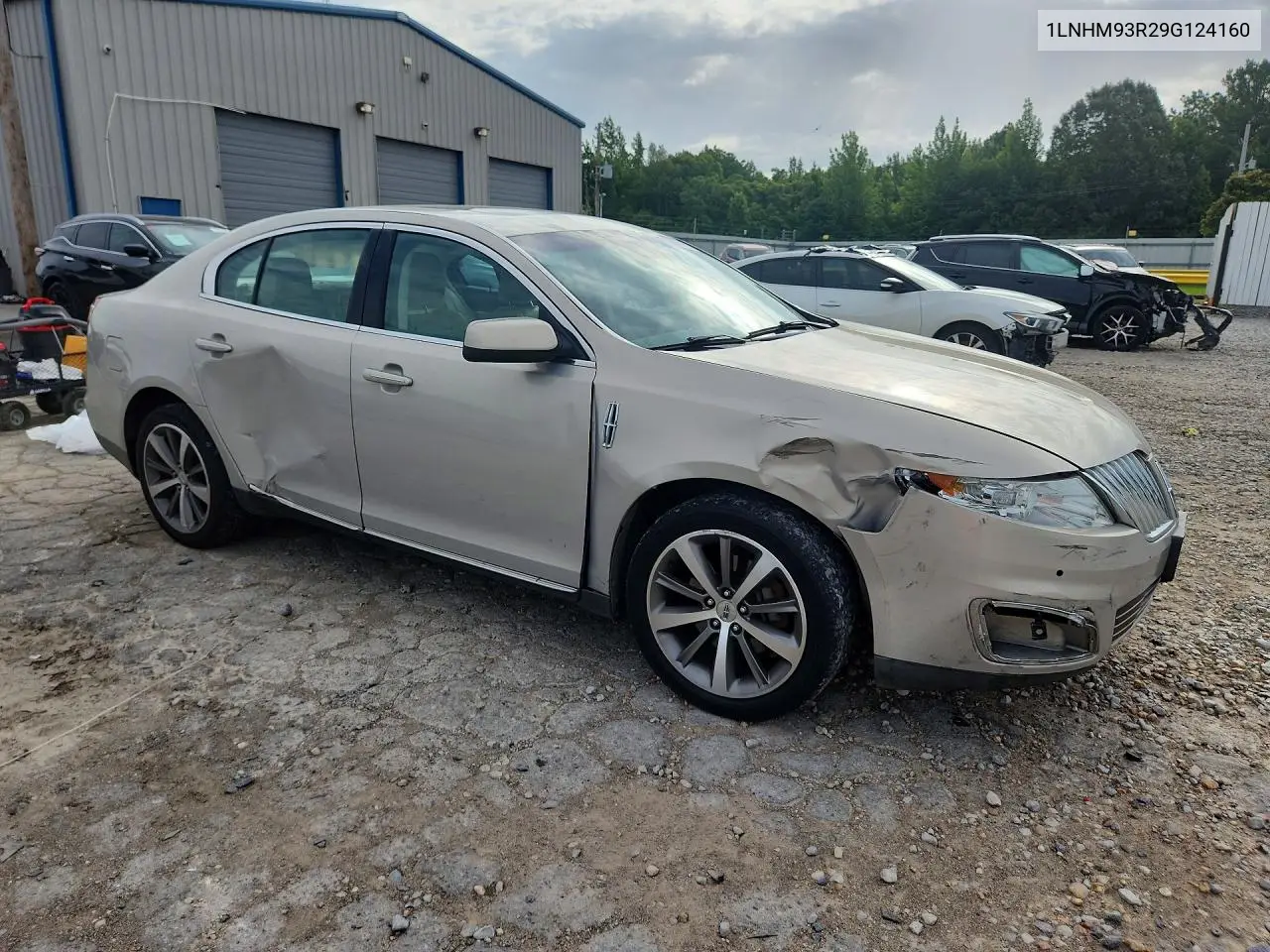 2009 Lincoln Mks VIN: 1LNHM93R29G612416 Lot: 58911376