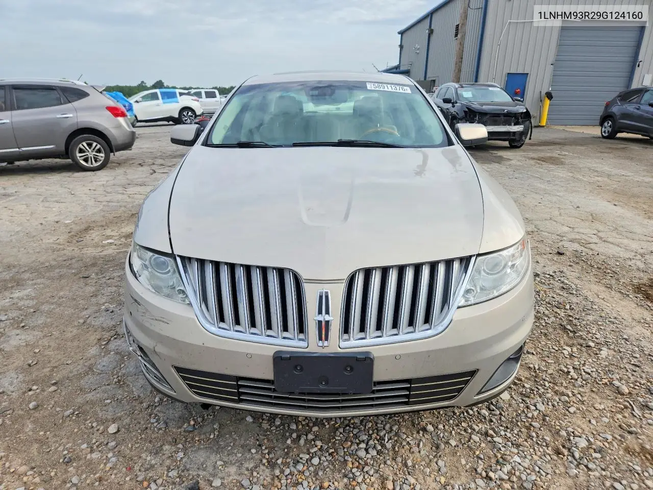 2009 Lincoln Mks VIN: 1LNHM93R29G612416 Lot: 58911376