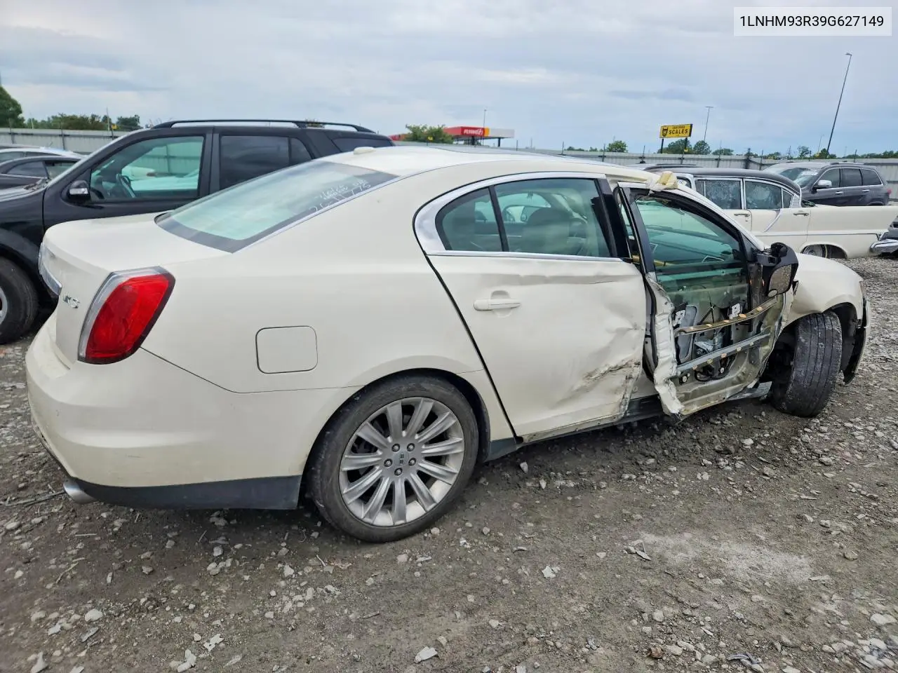 2009 Lincoln Mks VIN: 1LNHM93R39G627149 Lot: 60373686