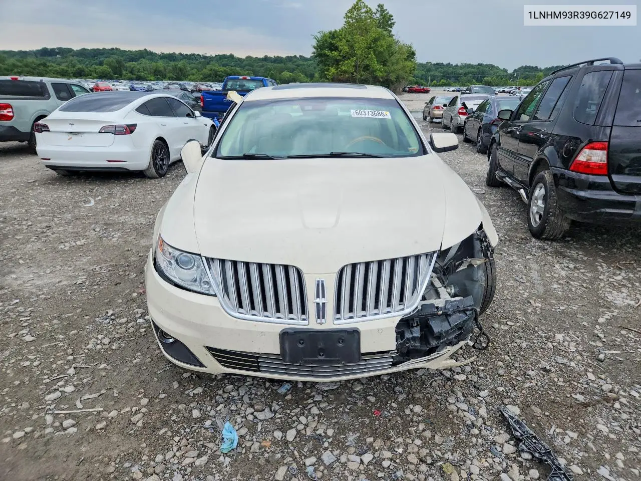 2009 Lincoln Mks VIN: 1LNHM93R39G627149 Lot: 60373686