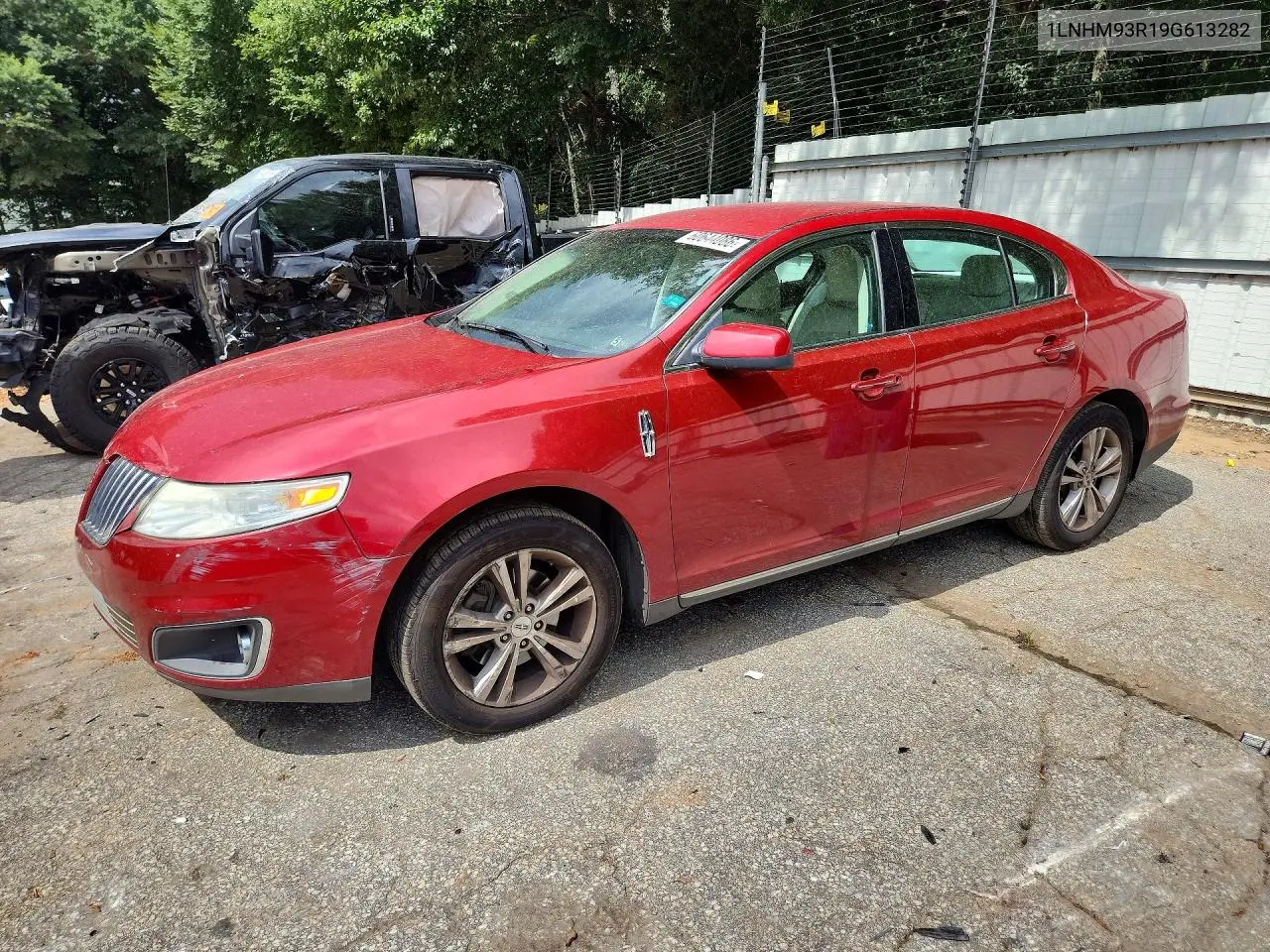 2009 Lincoln Mks VIN: 1LNHM93R19G613282 Lot: 60644086