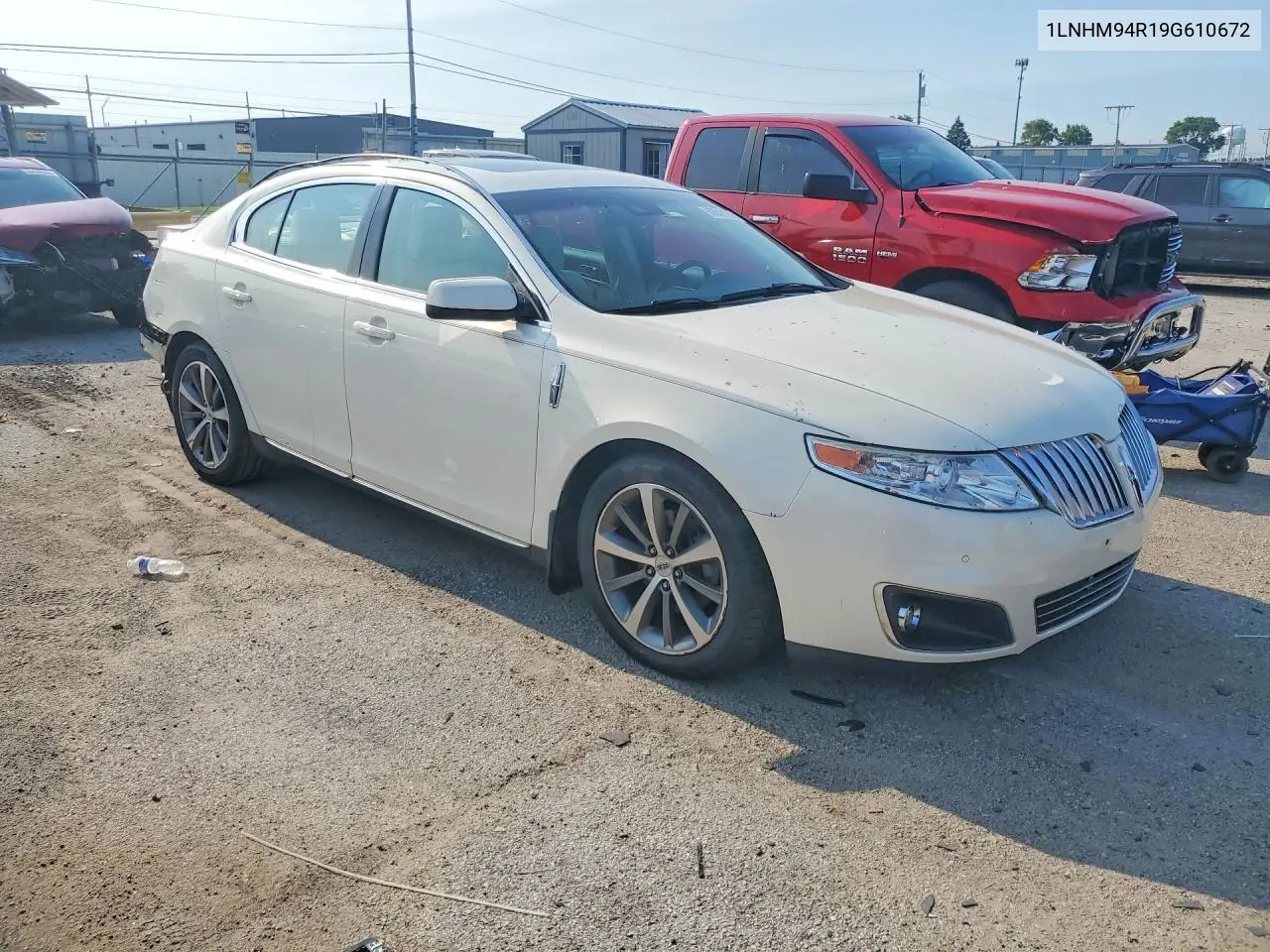 2009 Lincoln Mks VIN: 1LNHM94R19G610672 Lot: 60649186