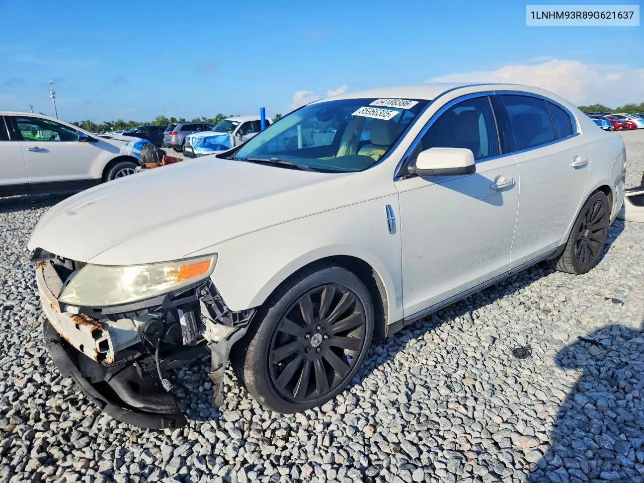 2009 Lincoln Mks VIN: 1LNHM93R89G621637 Lot: 85966305