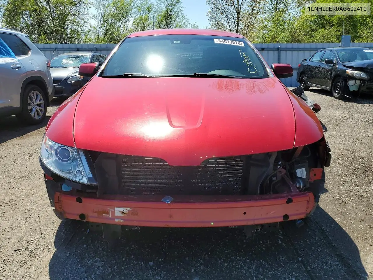 2010 Lincoln Mks VIN: 1LNHL9ER0AG602410 Lot: 54073676