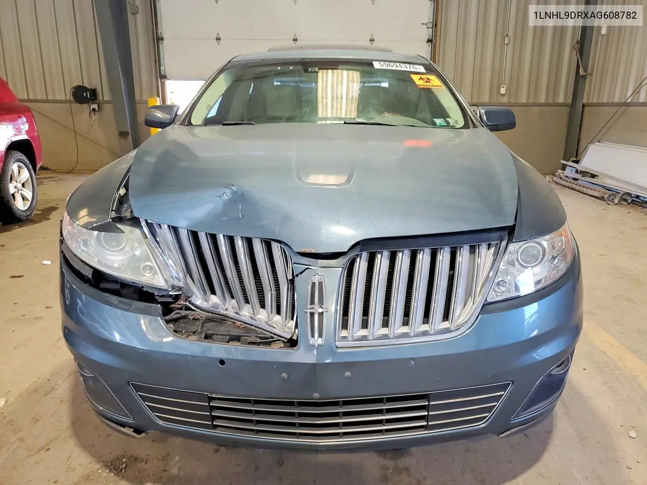 2010 Lincoln Mks VIN: 1LNHL9DRXAG608782 Lot: 59694376