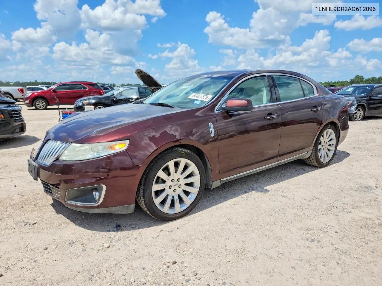 2010 Lincoln Mks VIN: 1LNHL9DR2AG612096 Lot: 60407676