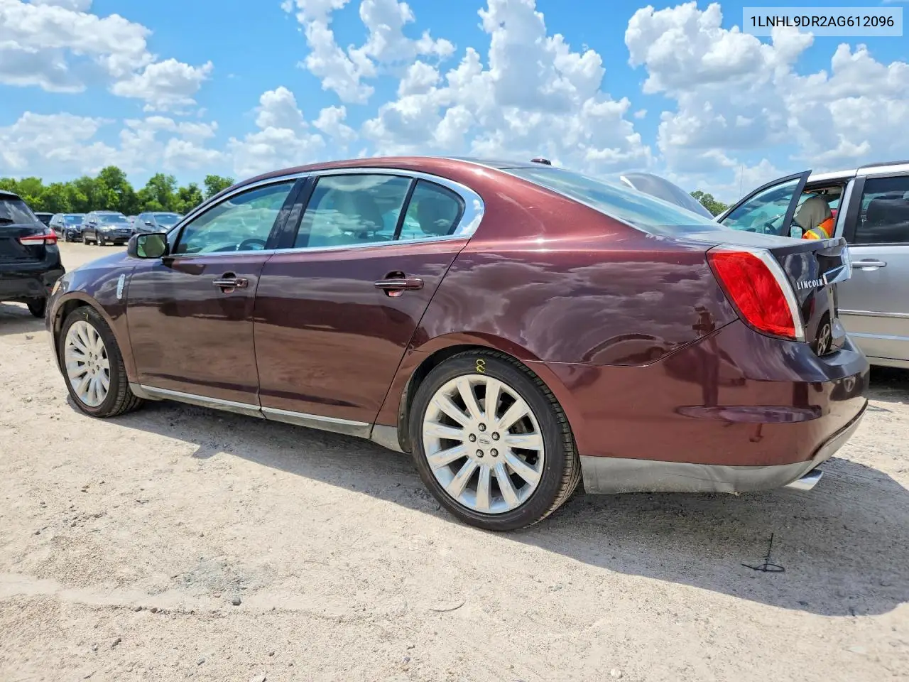 2010 Lincoln Mks VIN: 1LNHL9DR2AG612096 Lot: 60407676