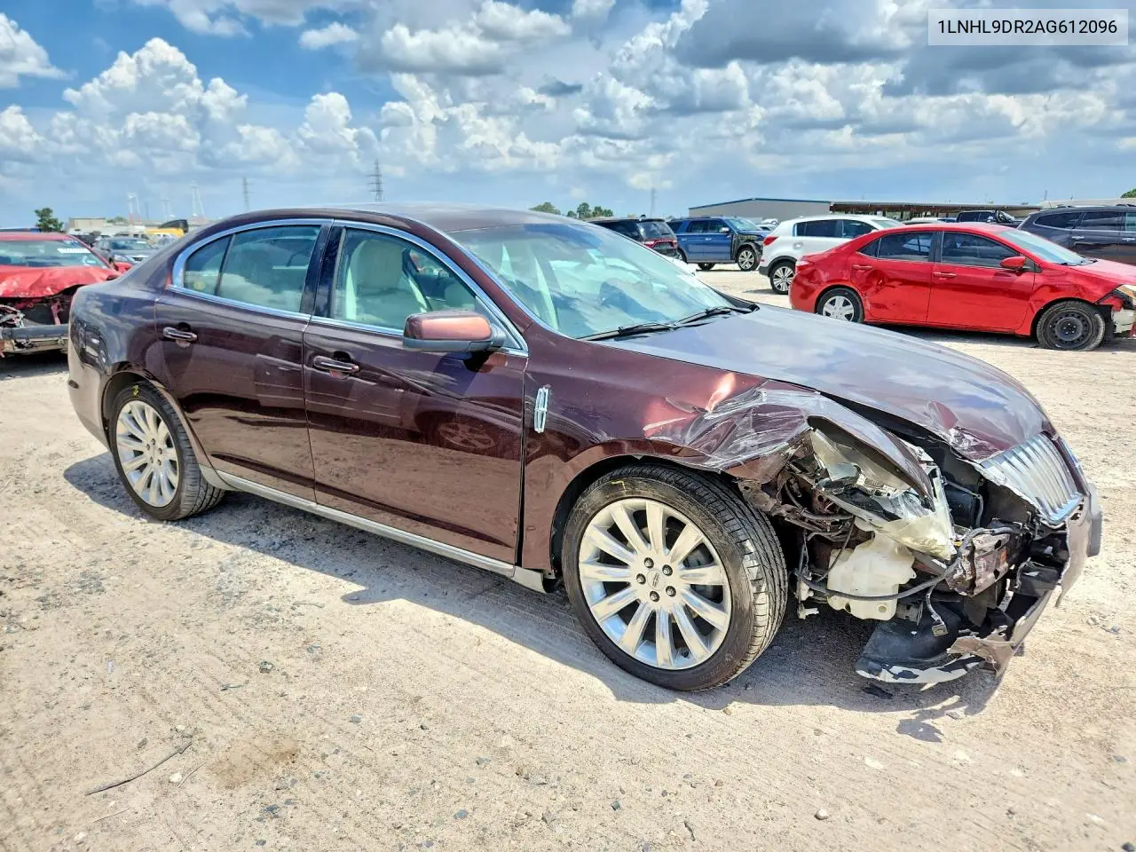 2010 Lincoln Mks VIN: 1LNHL9DR2AG612096 Lot: 60407676