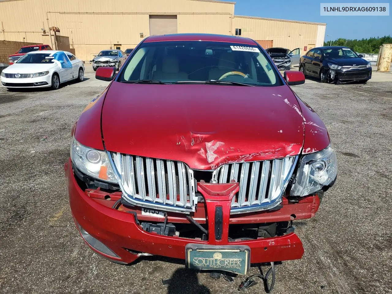 2010 Lincoln Mks VIN: 1LNHL9DRXAG609138 Lot: 61428666