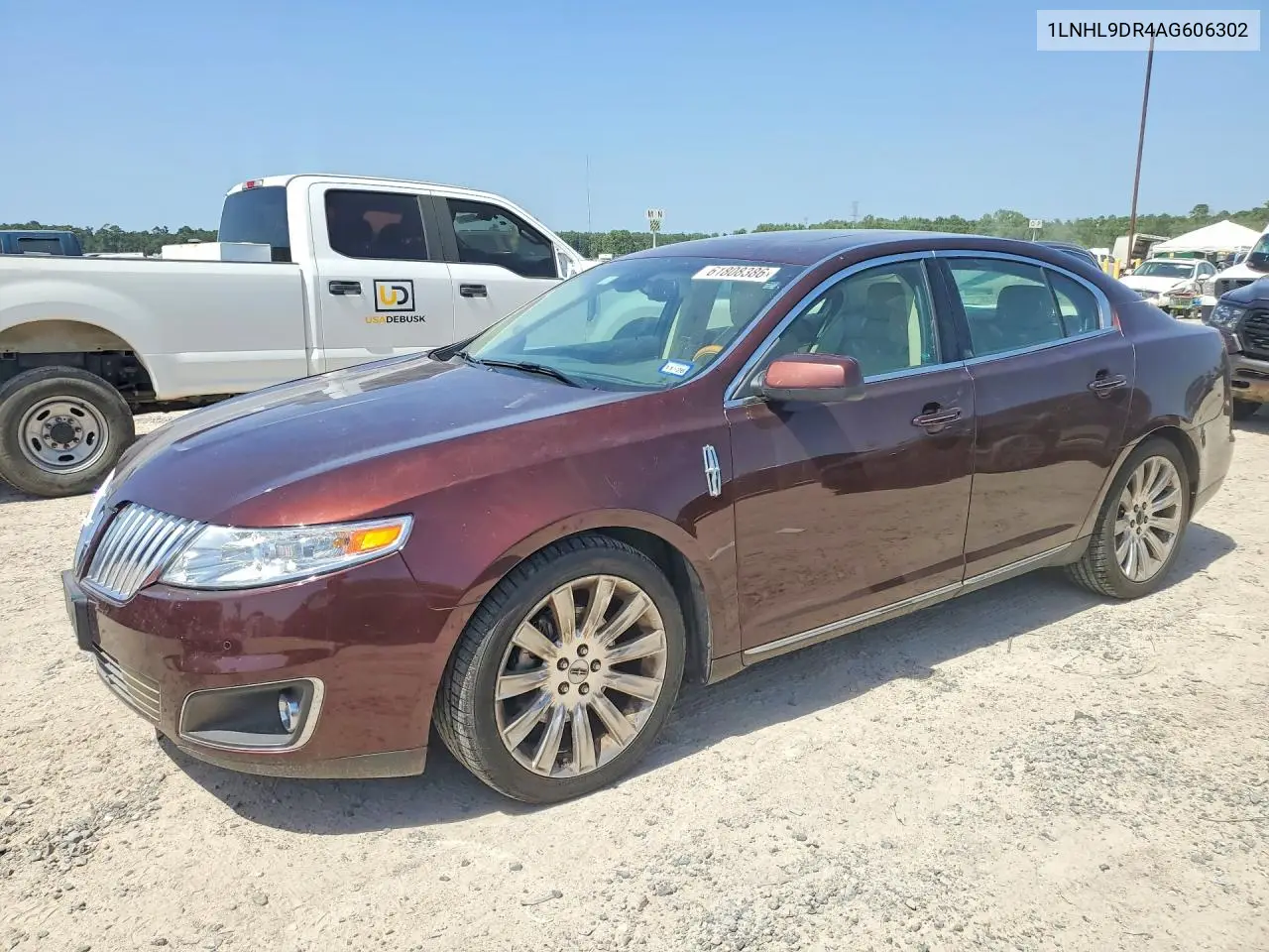 2010 Lincoln Mks VIN: 1LNHL9DR4AG606302 Lot: 61808386