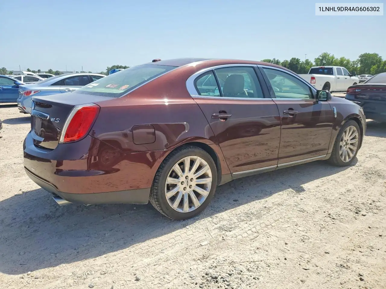 2010 Lincoln Mks VIN: 1LNHL9DR4AG606302 Lot: 61808386