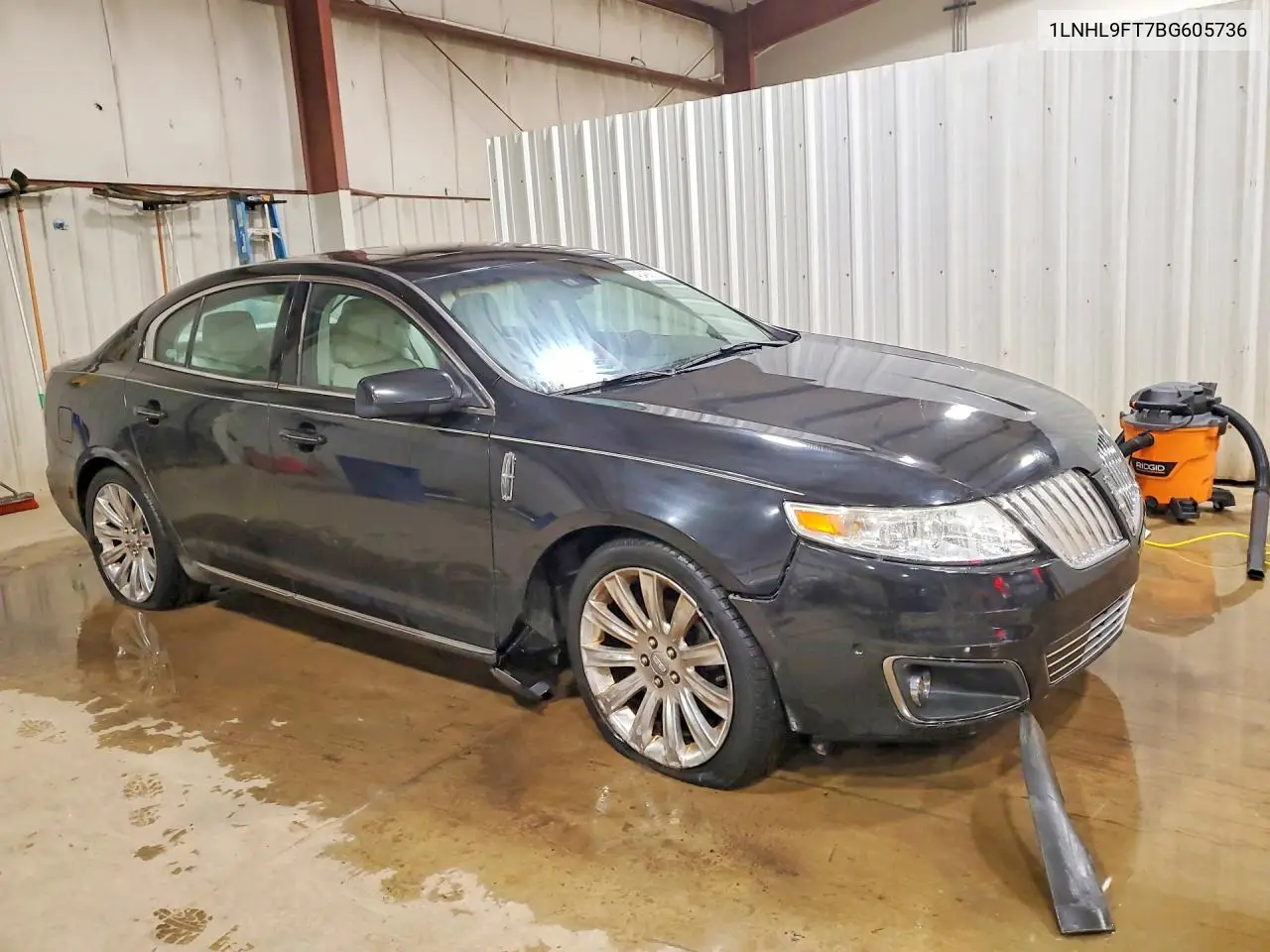 2011 Lincoln Mks VIN: 1LNHL9FT7BG605736 Lot: 45456836