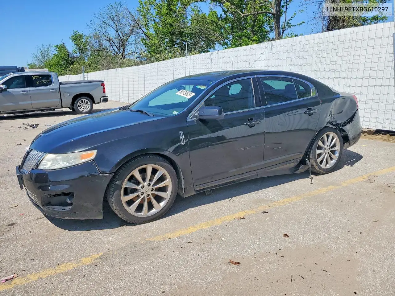 2011 Lincoln Mks VIN: 1LNHL9FTXBG610297 Lot: 50179826