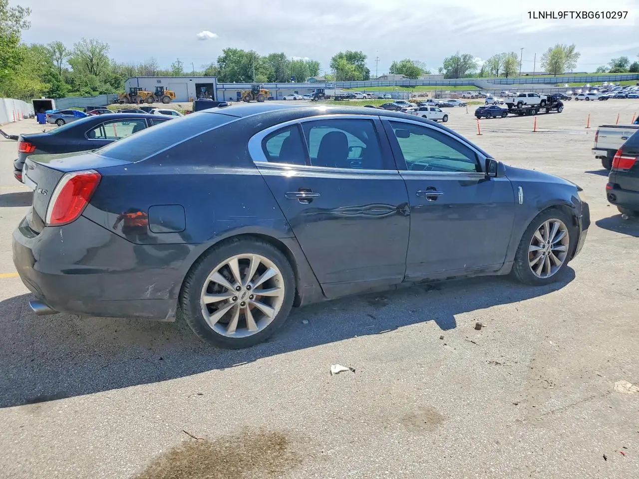 2011 Lincoln Mks VIN: 1LNHL9FTXBG610297 Lot: 50179826