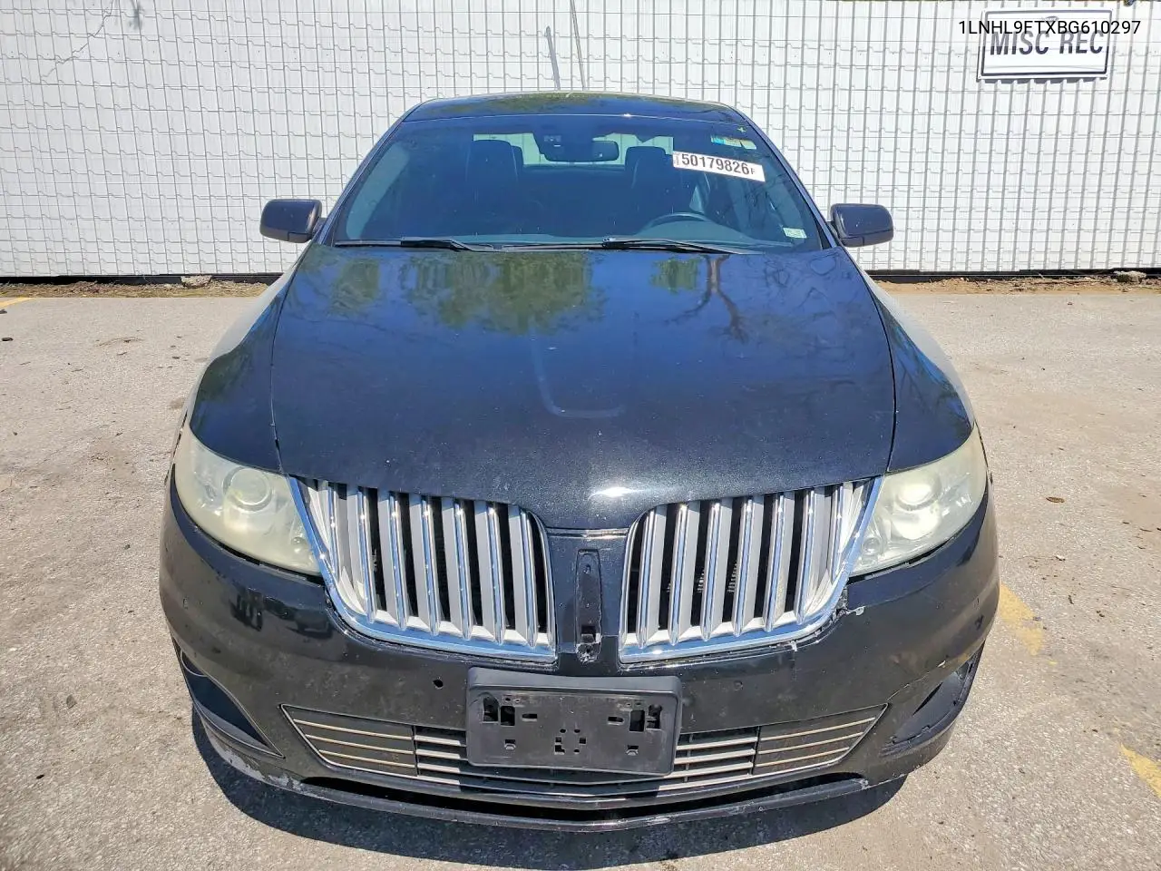 2011 Lincoln Mks VIN: 1LNHL9FTXBG610297 Lot: 50179826