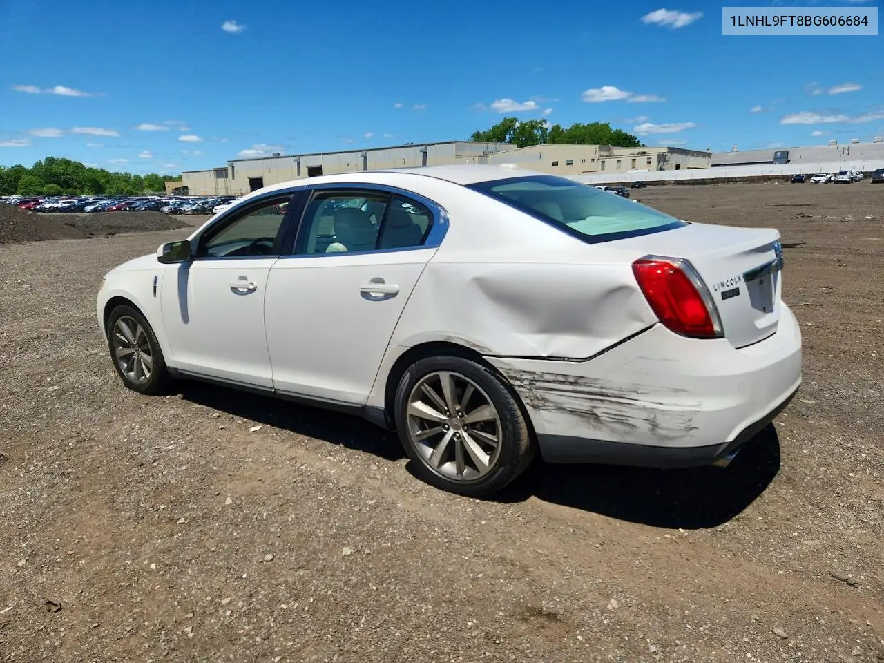 2011 Lincoln Mks VIN: 1LNHL9FT8BG606684 Lot: 57402786