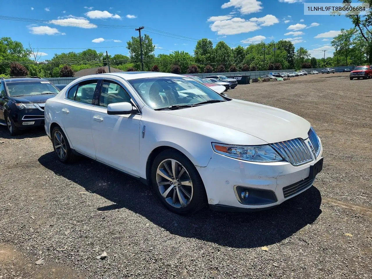 2011 Lincoln Mks VIN: 1LNHL9FT8BG606684 Lot: 57402786