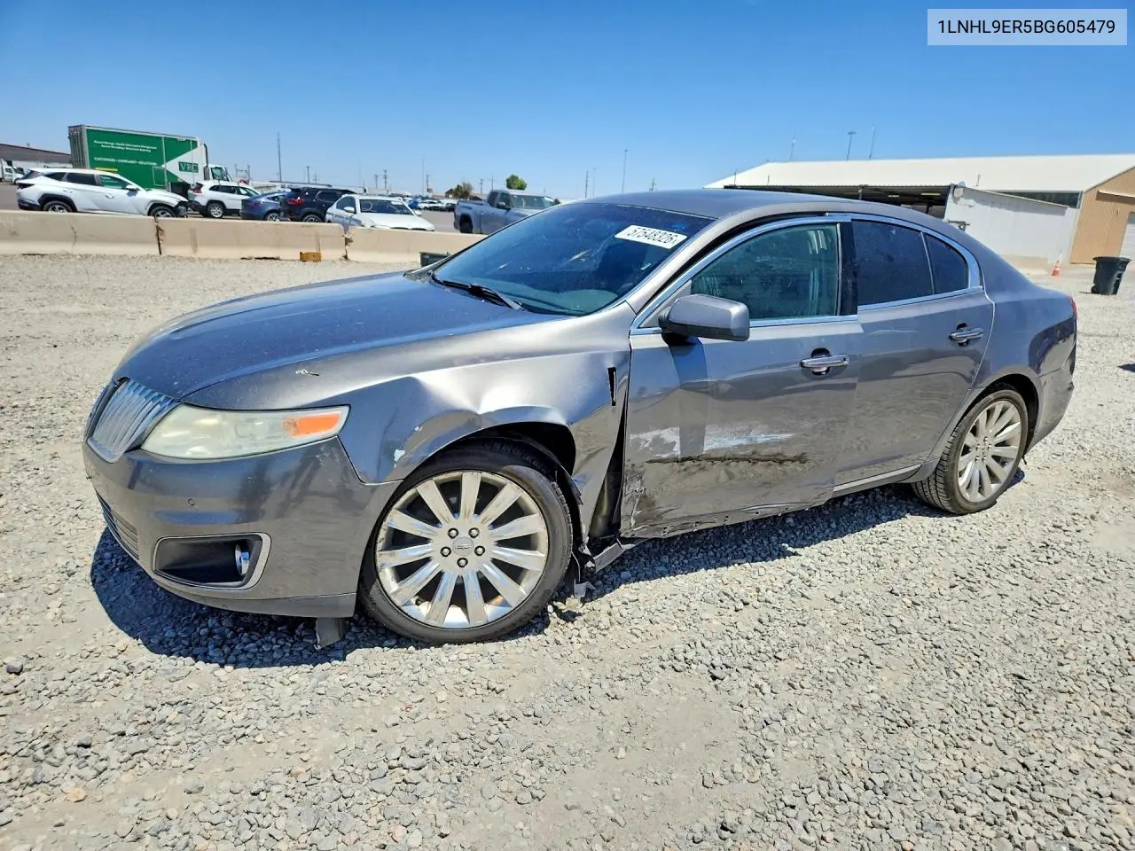 2011 Lincoln Mks VIN: 1LNHL9ER5BG605479 Lot: 57548326