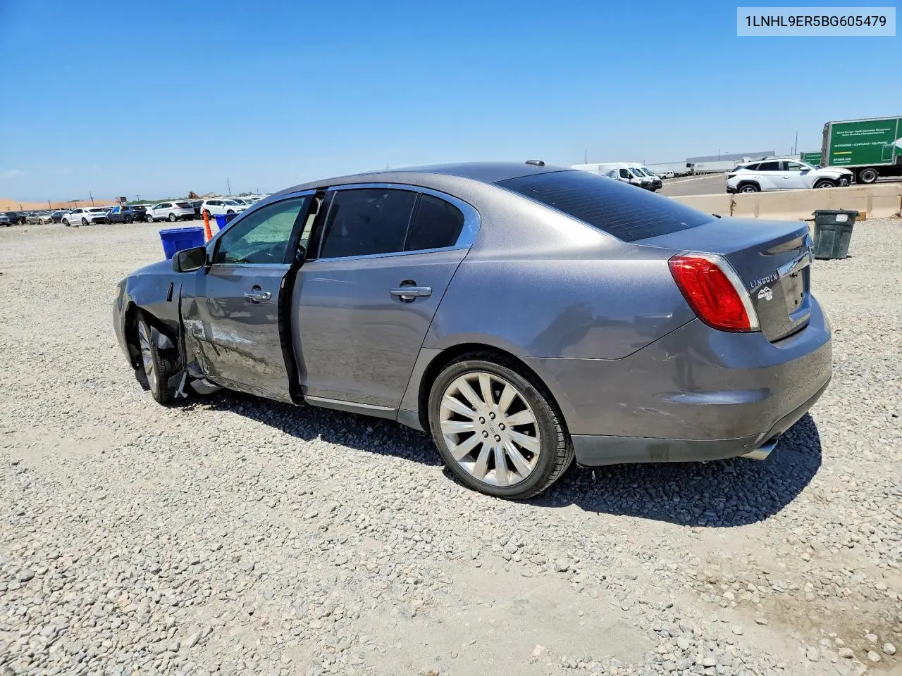 2011 Lincoln Mks VIN: 1LNHL9ER5BG605479 Lot: 57548326