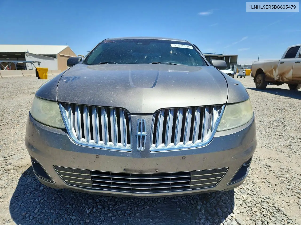 2011 Lincoln Mks VIN: 1LNHL9ER5BG605479 Lot: 57548326