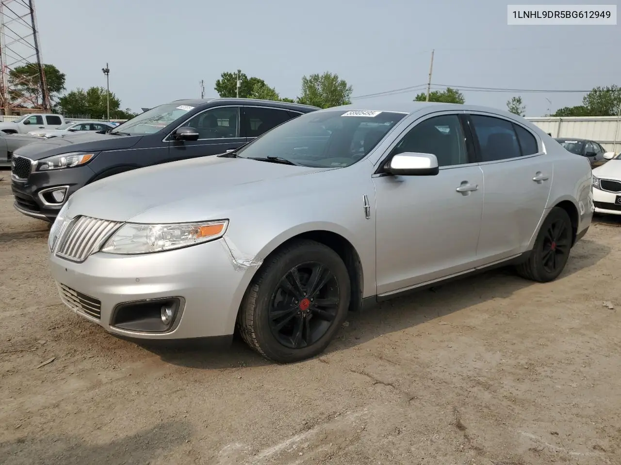 2011 Lincoln Mks VIN: 1LNHL9DR5BG612949 Lot: 58905495