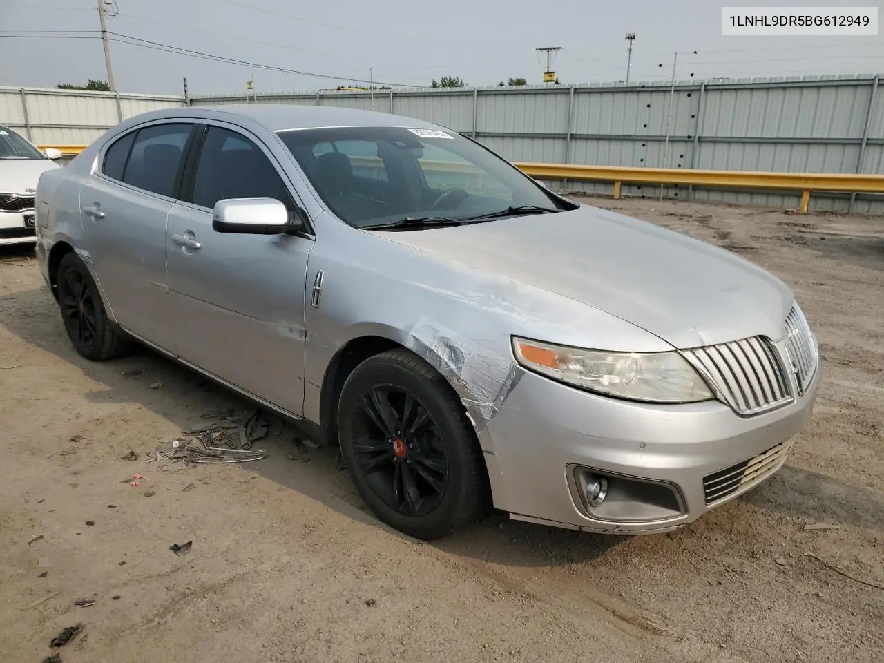 2011 Lincoln Mks VIN: 1LNHL9DR5BG612949 Lot: 58905495