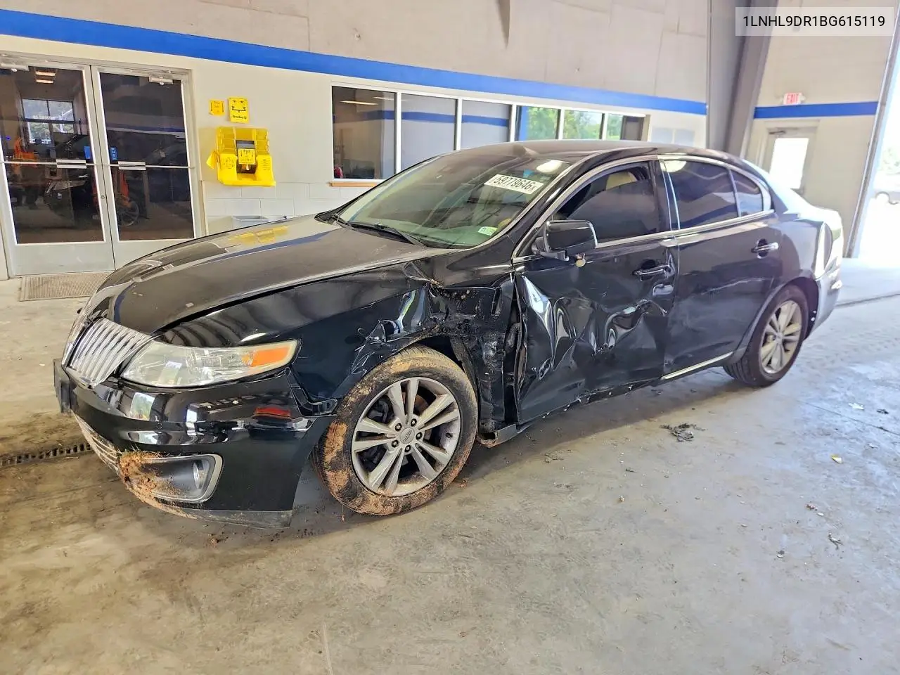 2011 Lincoln Mks VIN: 1LNHL9DR1BG615119 Lot: 59779646