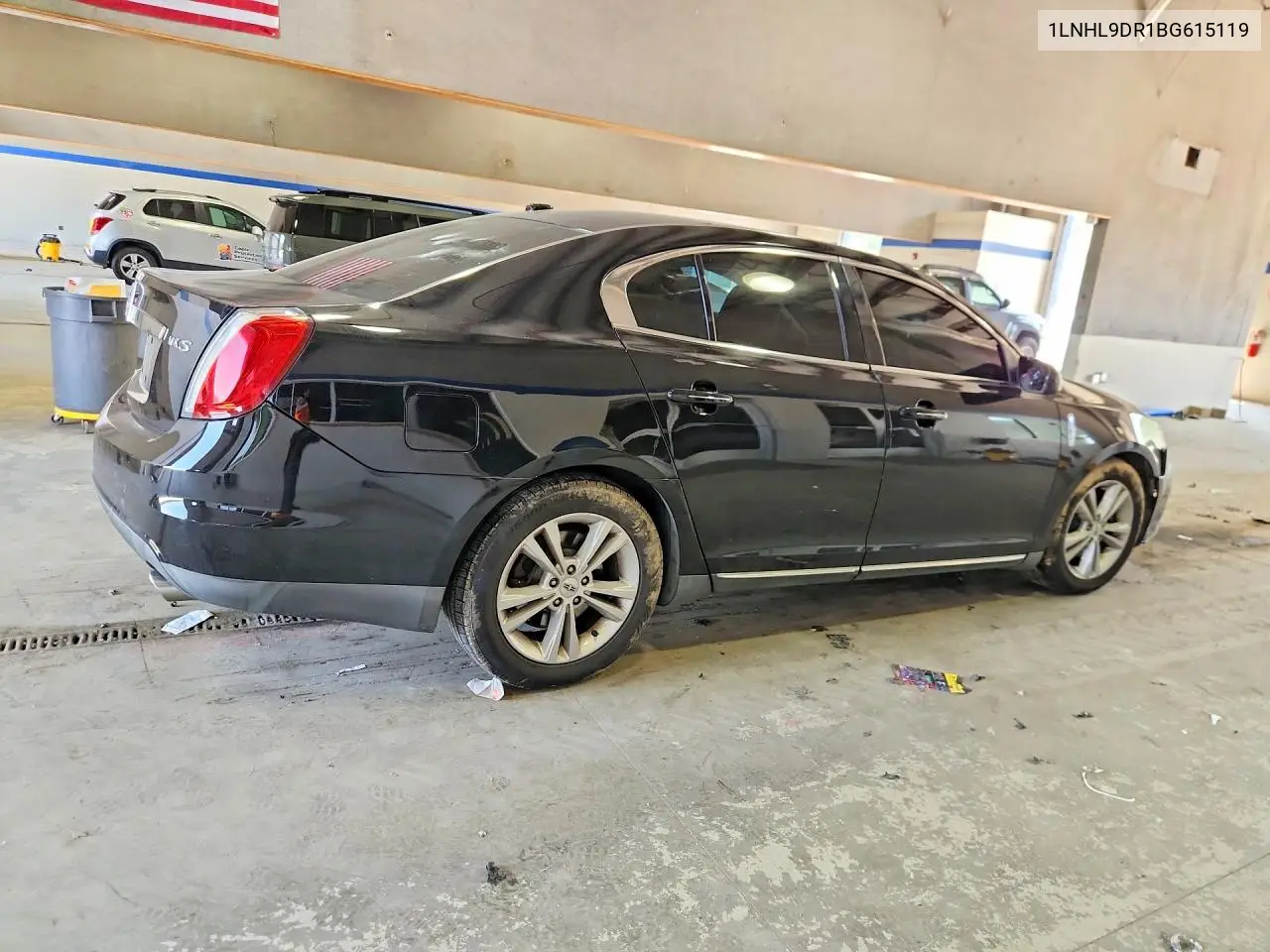 2011 Lincoln Mks VIN: 1LNHL9DR1BG615119 Lot: 59779646