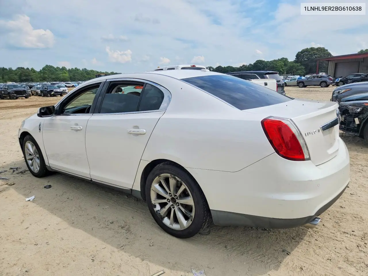 2011 Lincoln Mks VIN: 1LNHL9ER2BG610638 Lot: 59847066