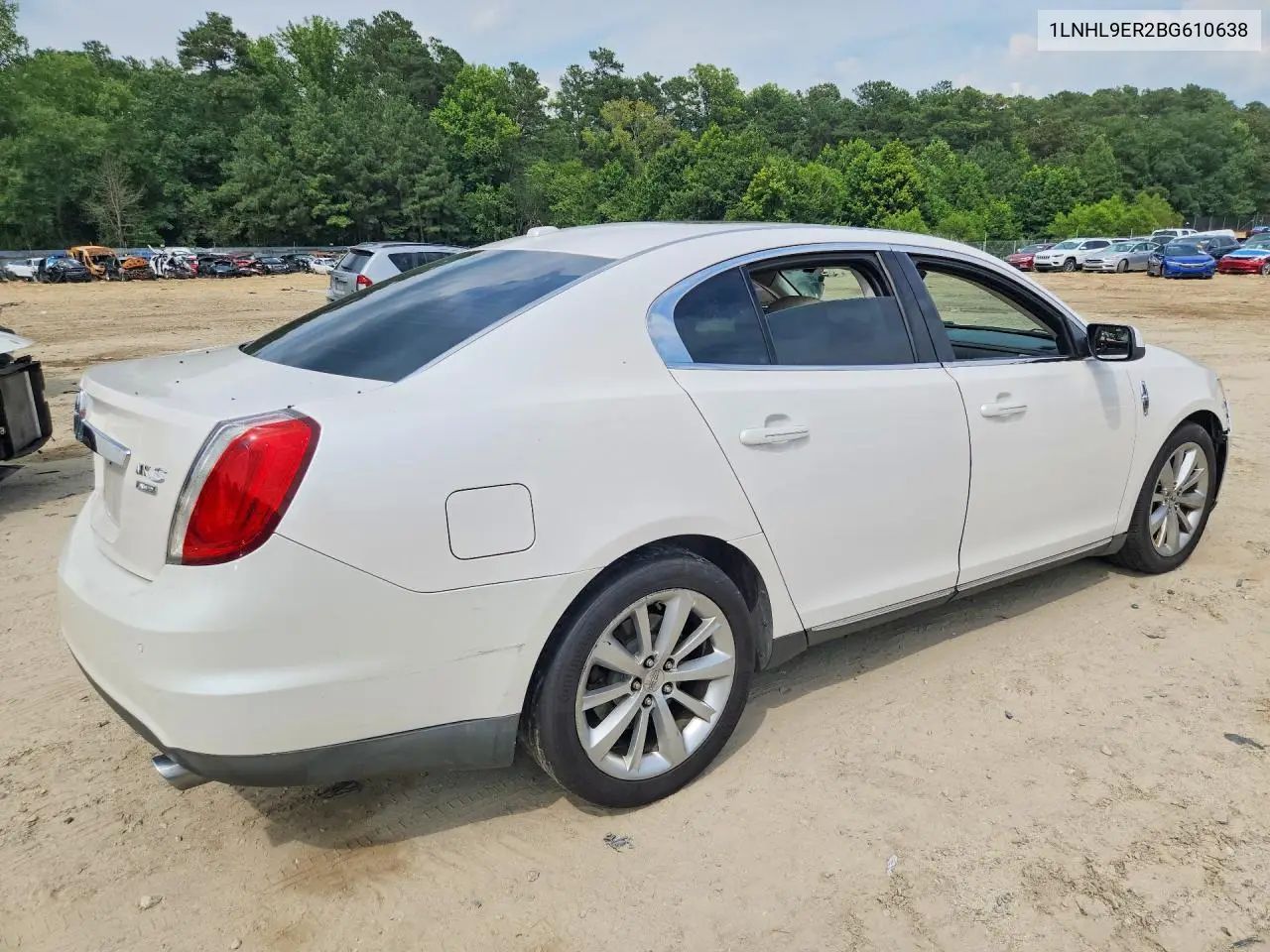 2011 Lincoln Mks VIN: 1LNHL9ER2BG610638 Lot: 59847066