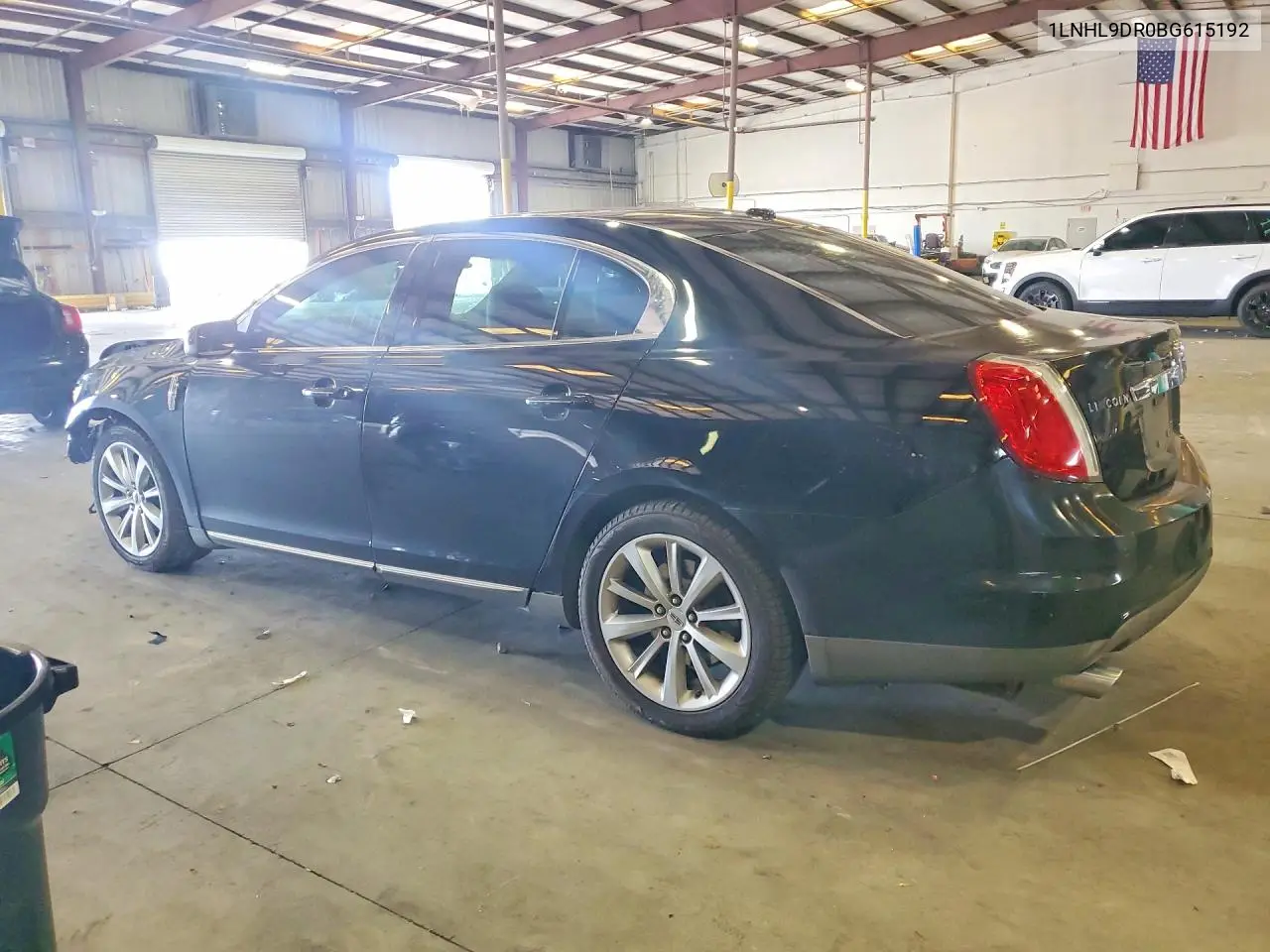 2011 Lincoln Mks VIN: 1LNHL9DR0BG615192 Lot: 60279996