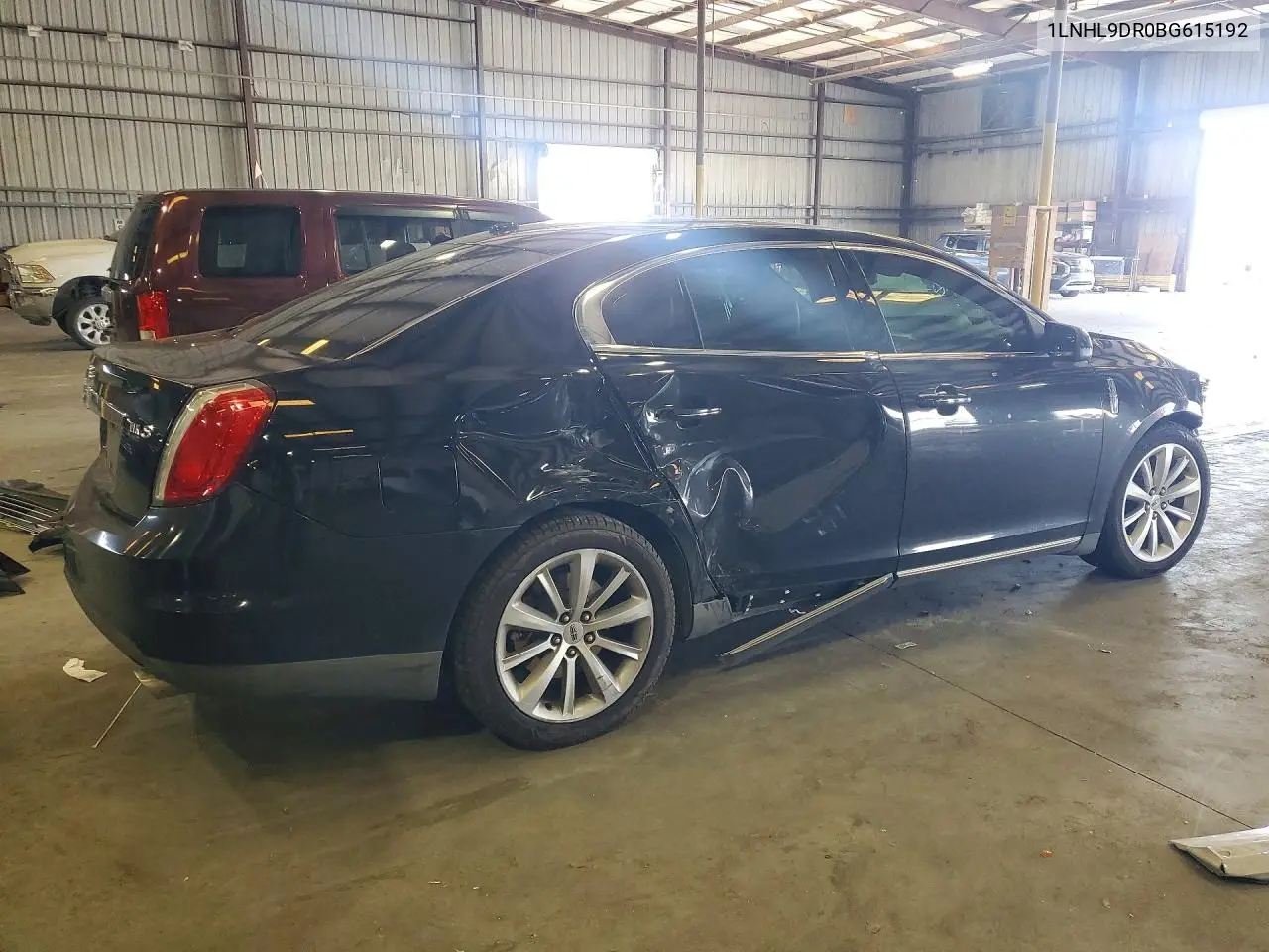2011 Lincoln Mks VIN: 1LNHL9DR0BG615192 Lot: 60279996