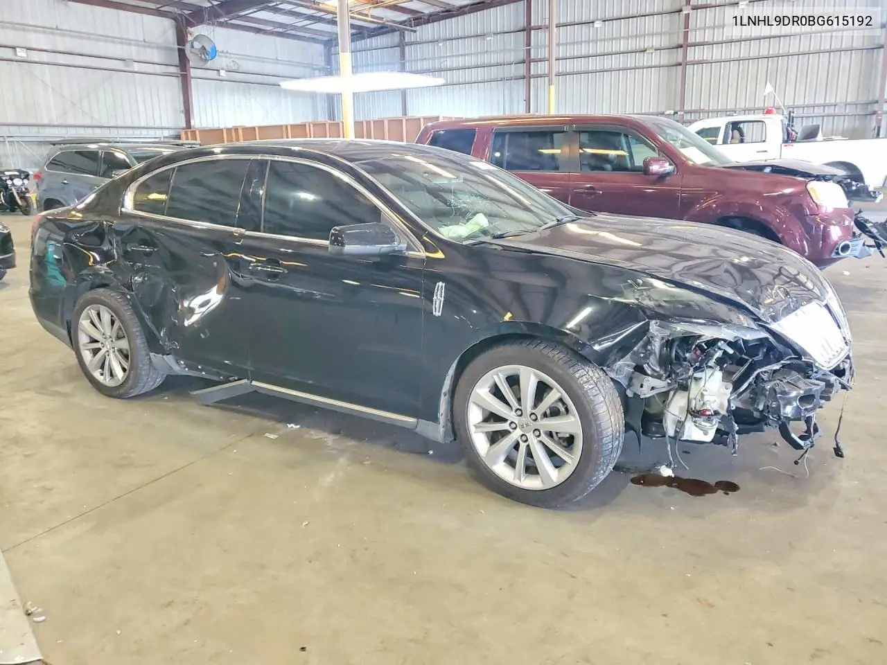 2011 Lincoln Mks VIN: 1LNHL9DR0BG615192 Lot: 60279996